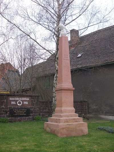 War Memorial Dllnitz