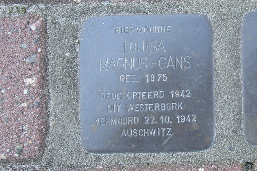 Stolpersteine Kanaalweg 10 #2