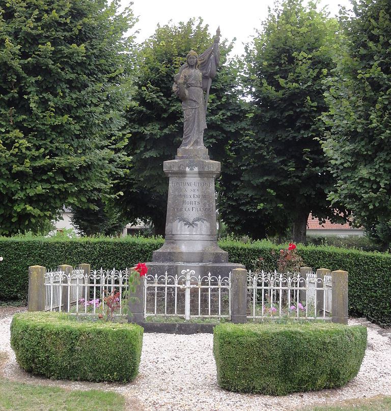 Monument Eerste Wereldoorlog Fontaine-Uterte #1