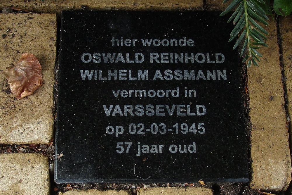 Memorial Stone Van Marnixlaan 41 #1