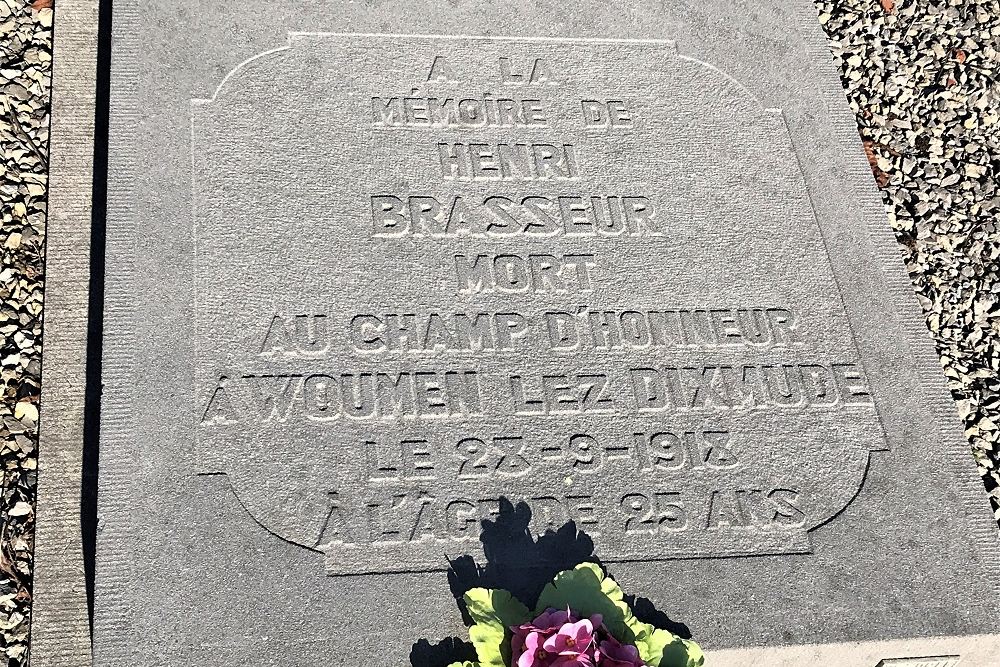 Belgian War Grave Bourseigne-Neuve #3