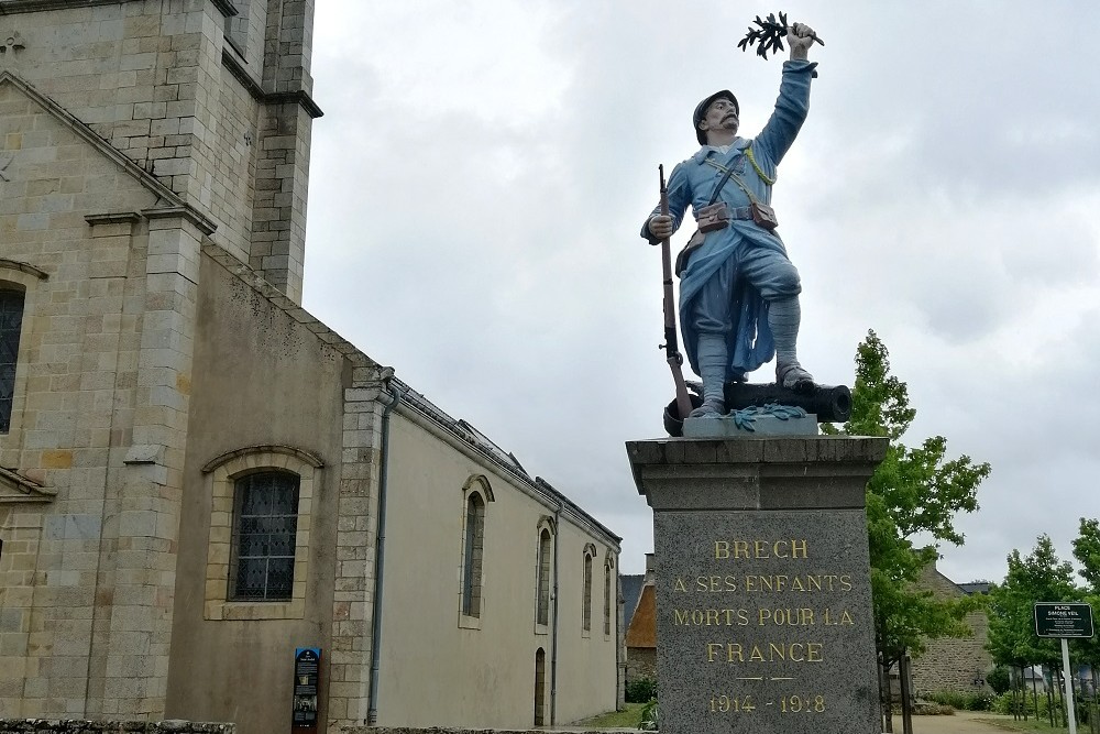 Oorlogsmonument Brech #1