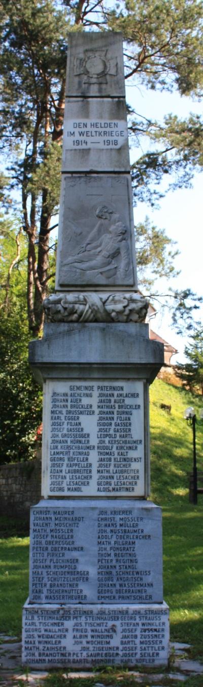 War Memorial Paternion #1