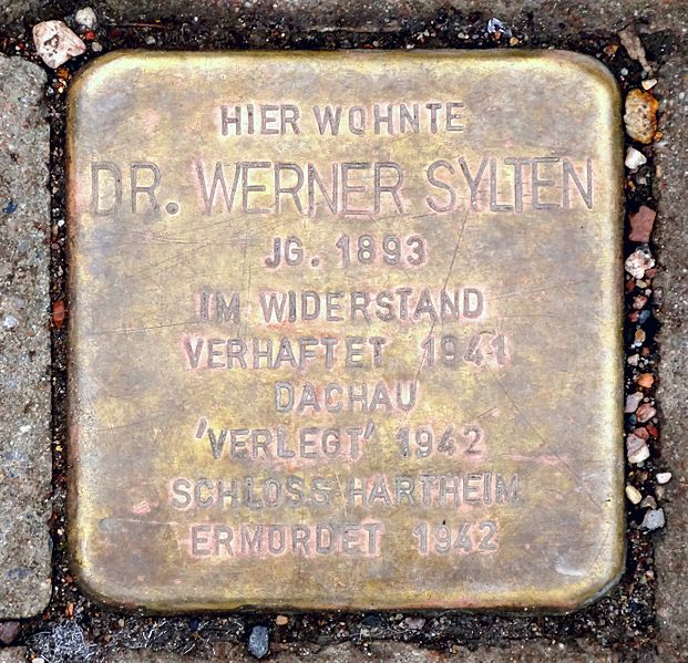 Stumbling Stone Bachstraße 14
