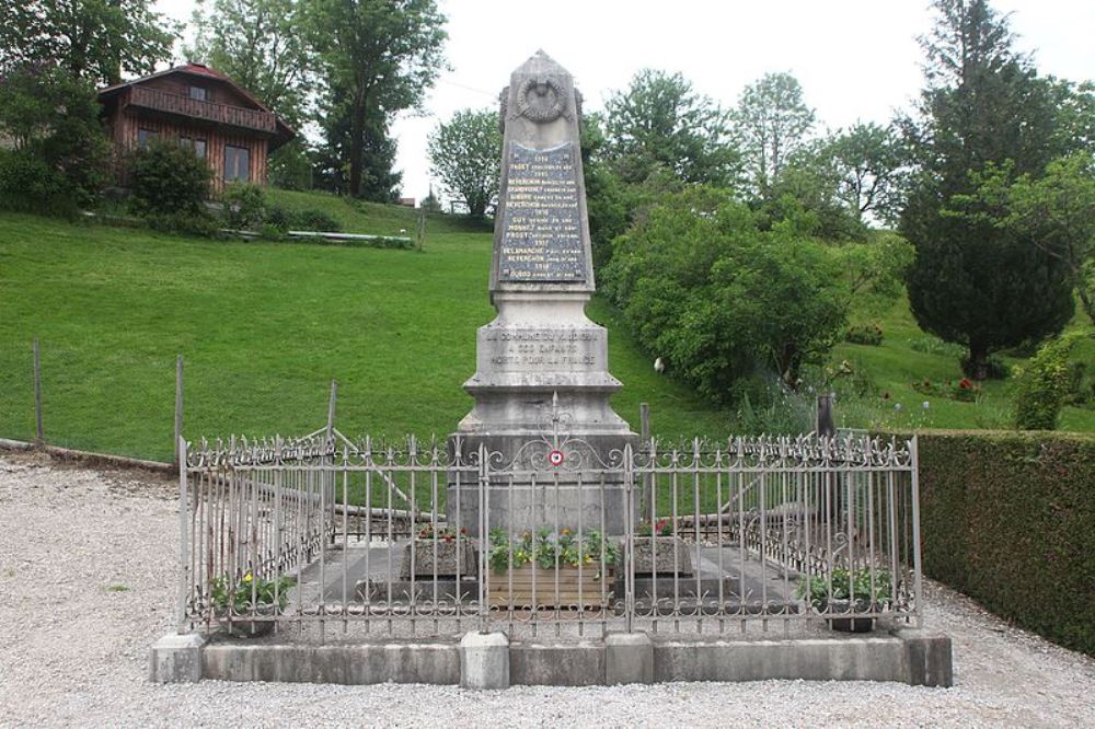 Monument Eerste Wereldoorlog Le Vaudioux #1