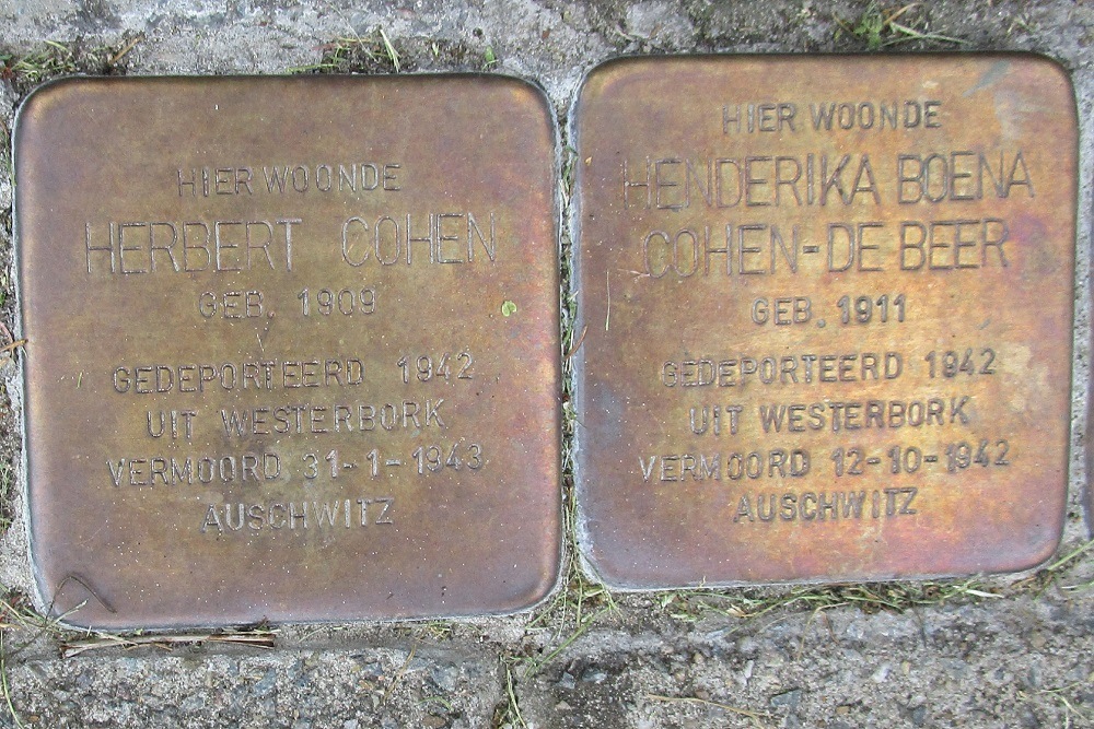 Stolpersteine C.J. Snuifstraat 17 #2