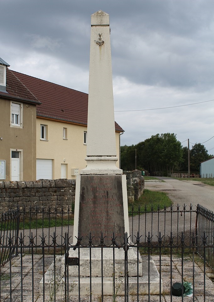 Oorlogsmonument Recanoz