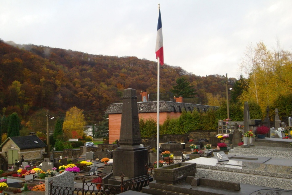 Monument Gevacueerde Fransen Begraafplaats Tilff #1