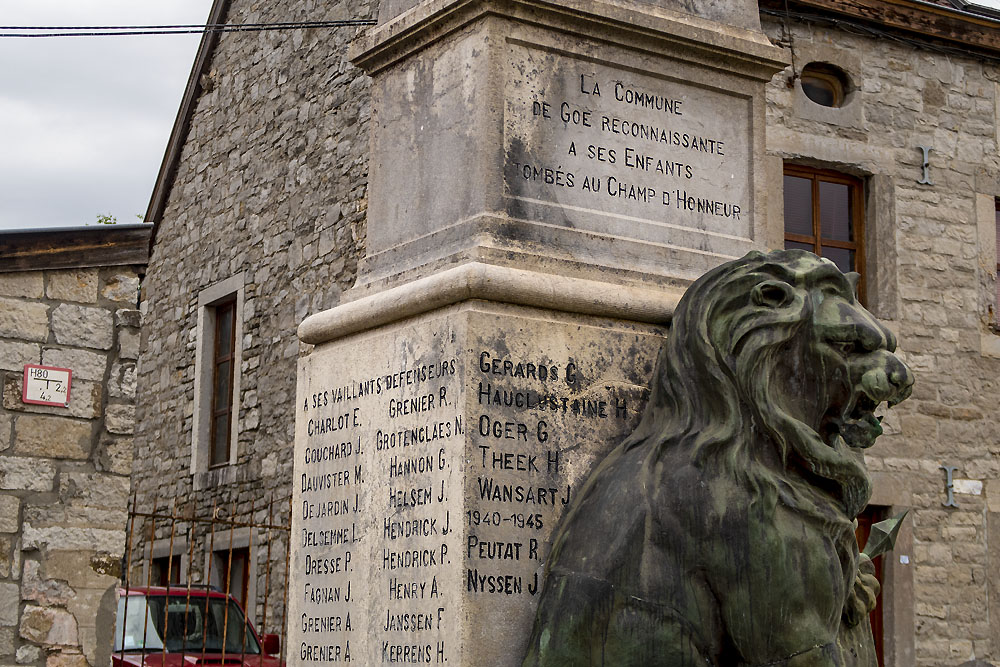 Oorlogsmonument Goé #2