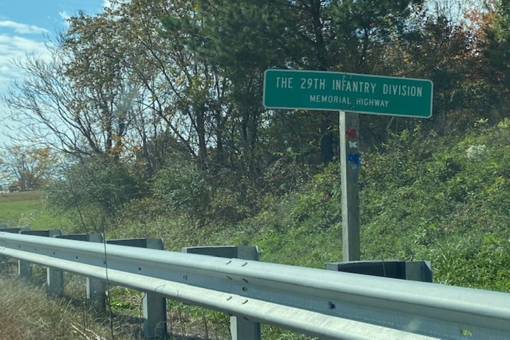 29th Infantry Division Memorial Highway #1