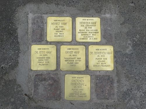 Stolpersteine Parkweg 14 #1