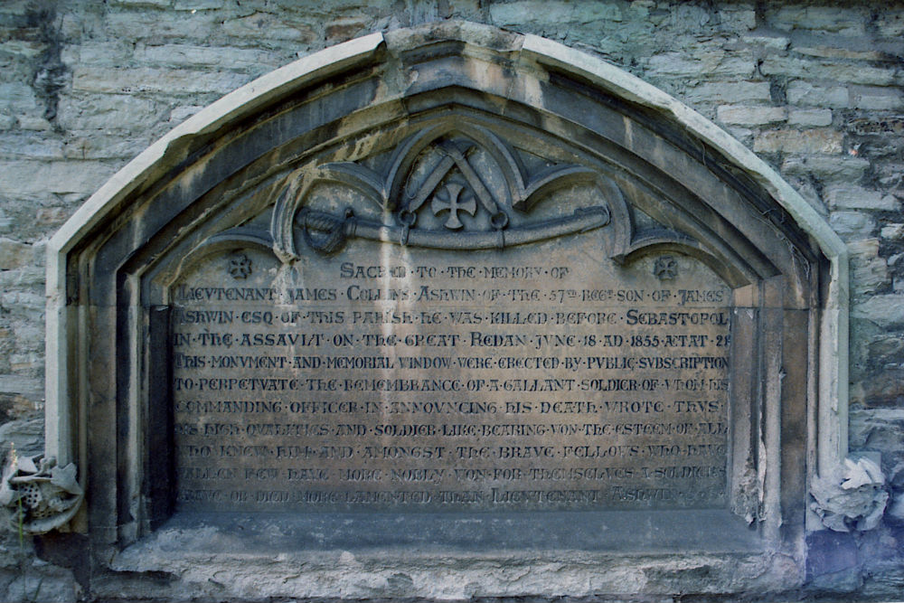 Monument Lieutenant James Collins Ashwin