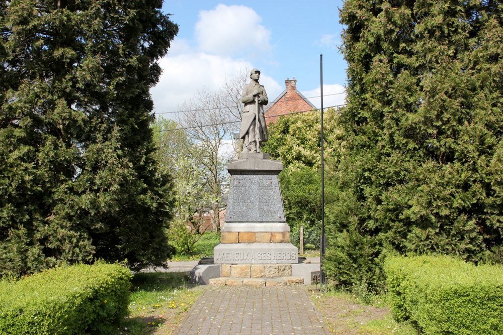 Oorlogsmonument Ayeneux #1