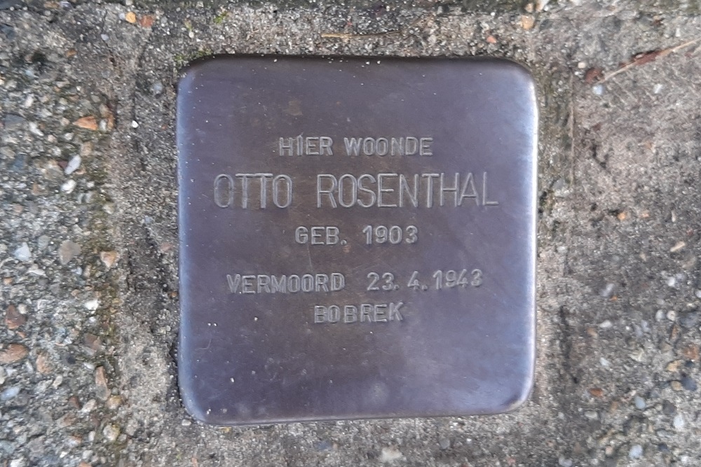 Stolperstein Van der Laenstraat 61a