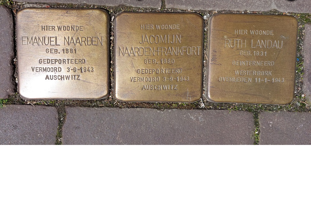 Stolpersteine Hoogstraat 151c #1