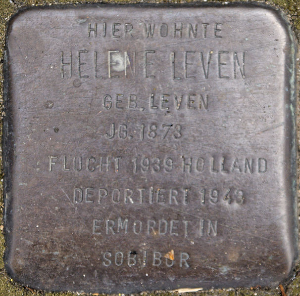 Stolpersteine Elisenstraße 9 #1