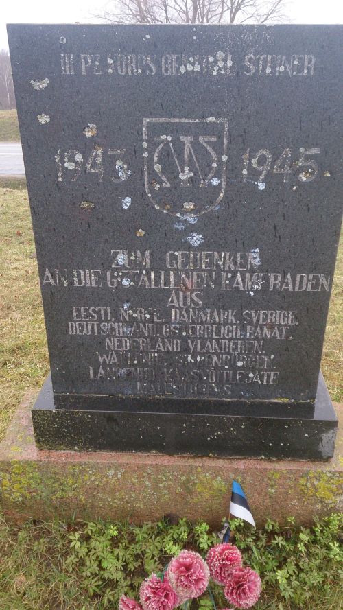 Monument III. SS-Panzerkorps Sinimäe
