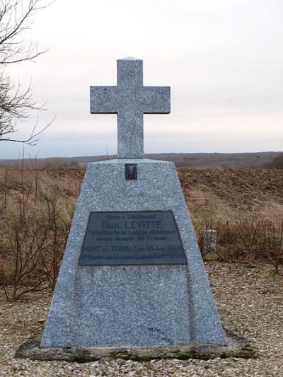Monument Luitenant Paul Levitte