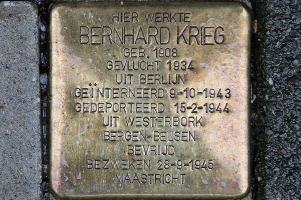 Stolpersteine Jan van Eijckstraat 14-16 #4