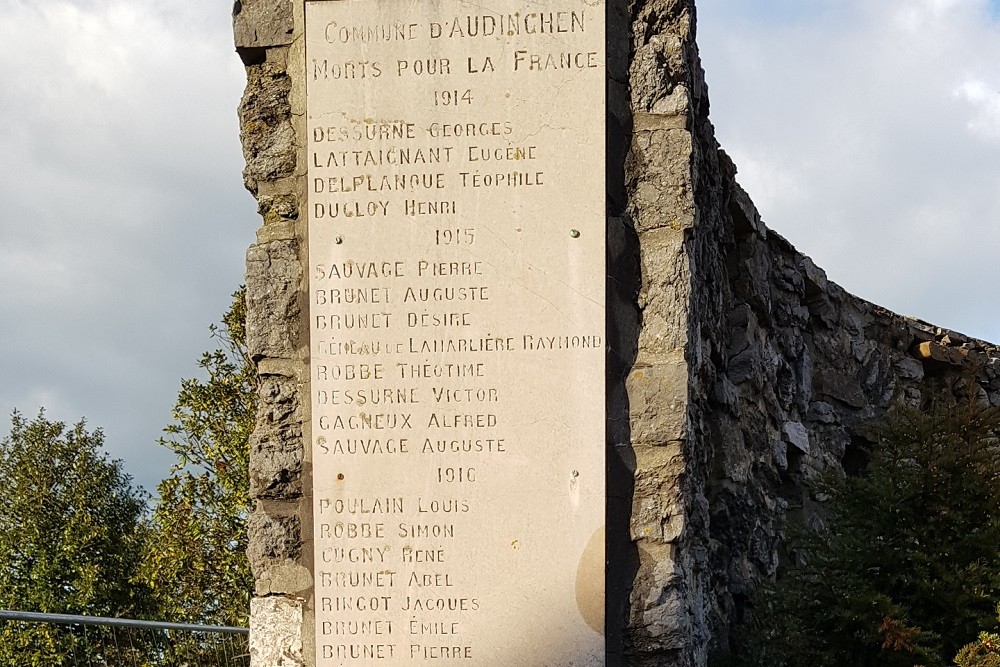 Oorlogsmonument Audinghen #3