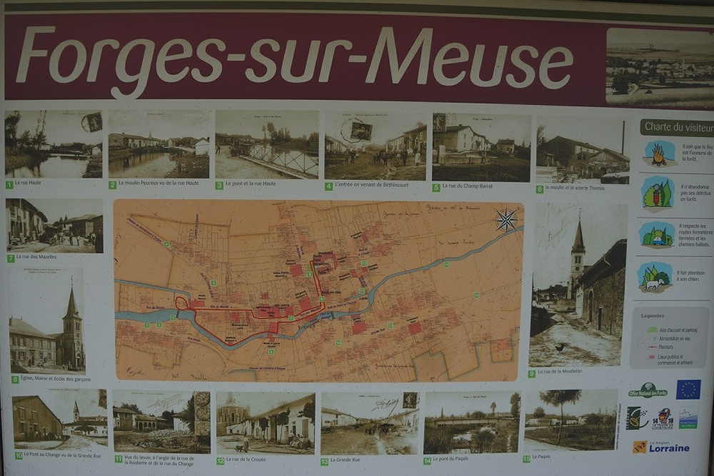 Verwoest Dorp Forges-sur-Meuse #1
