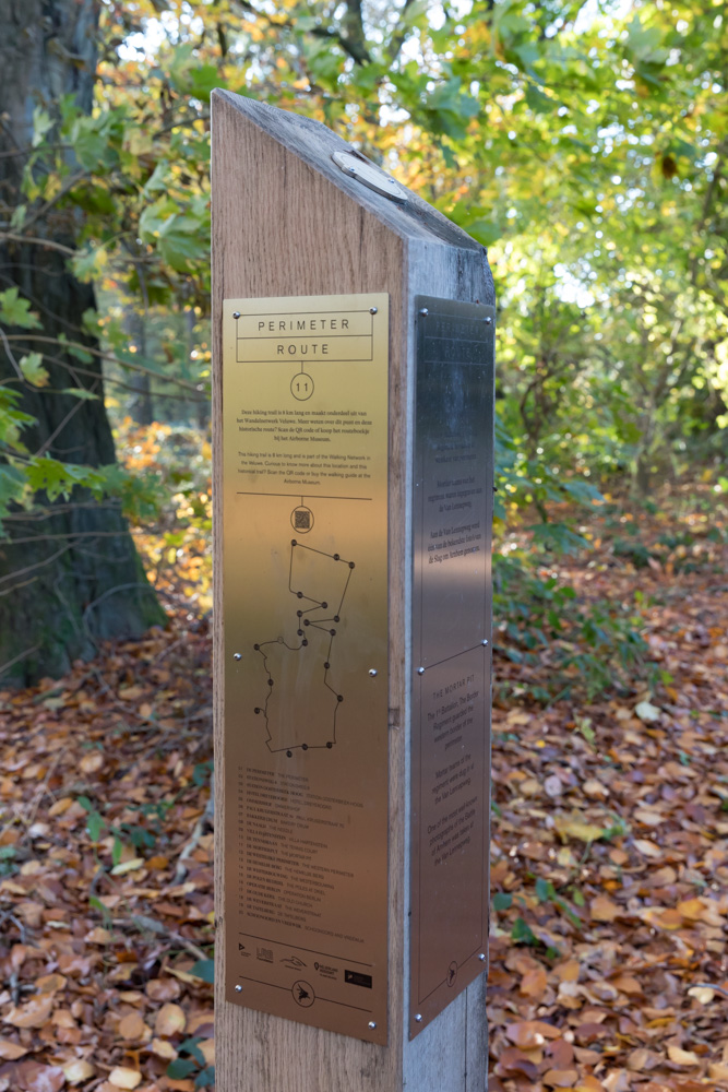 Perimeter Route Marker 11: The Mortar pit #2