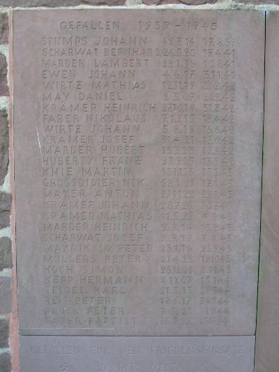 Oorlogsmonument Densborn #3