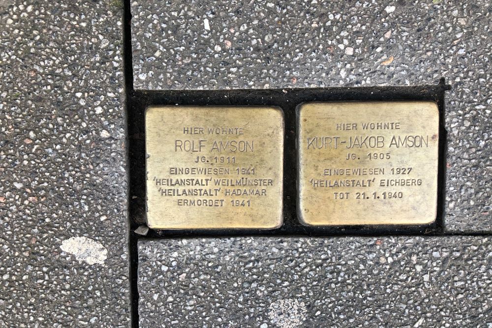 Stolpersteine Taunusstrae 6 #1