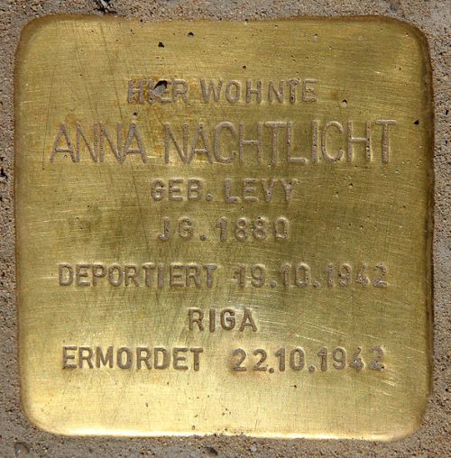 Stolpersteine Trautenaustraße 10 #1