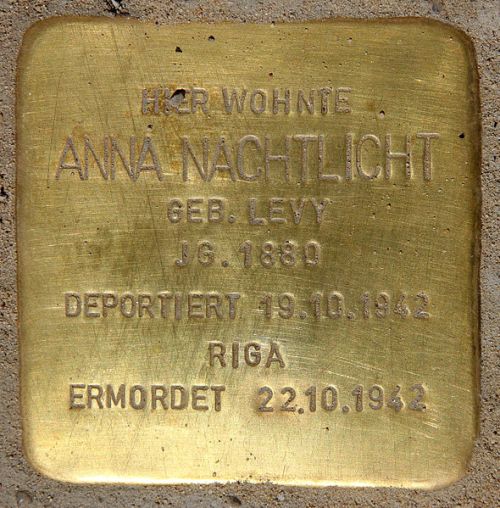 Stolpersteine Trautenaustrae 10