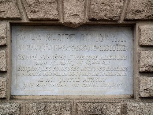 Memorial 18th Régiment Infanterie #2