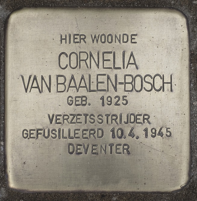 Stolpersteine Sallandstraat 51 (nu nr. 14) #3