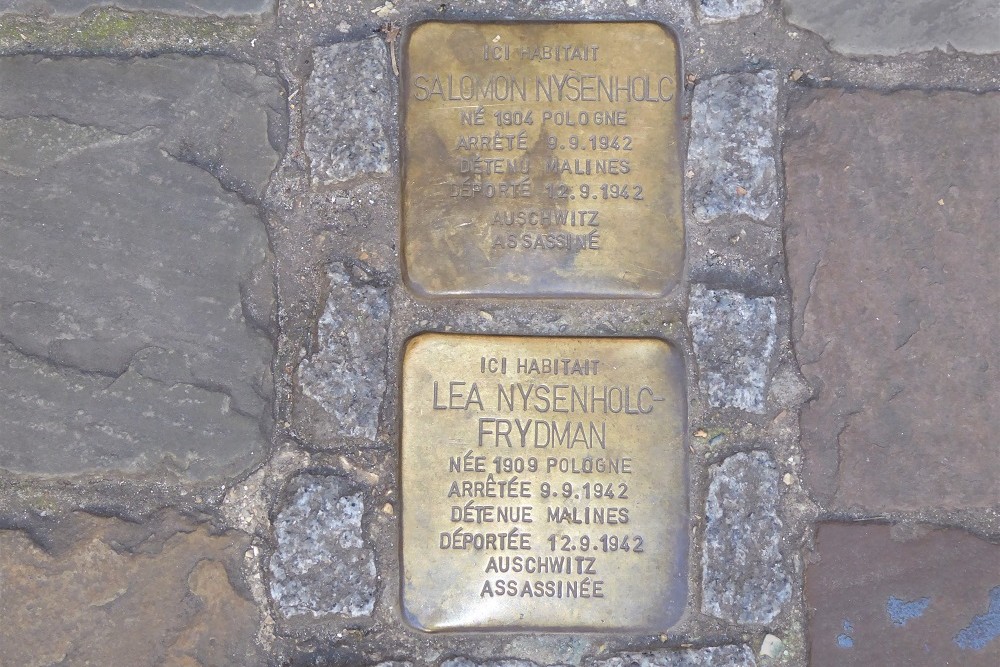 Stolpersteine Clmenceaulaan 96 #1