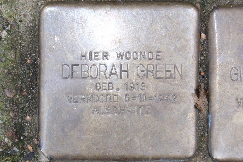 Stolpersteine Utrechtsedwarsstraat 116 #2