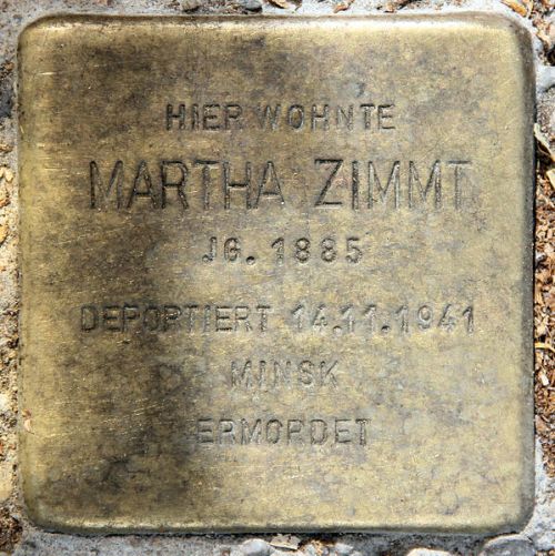 Stolpersteine Cunostraße 109 #1