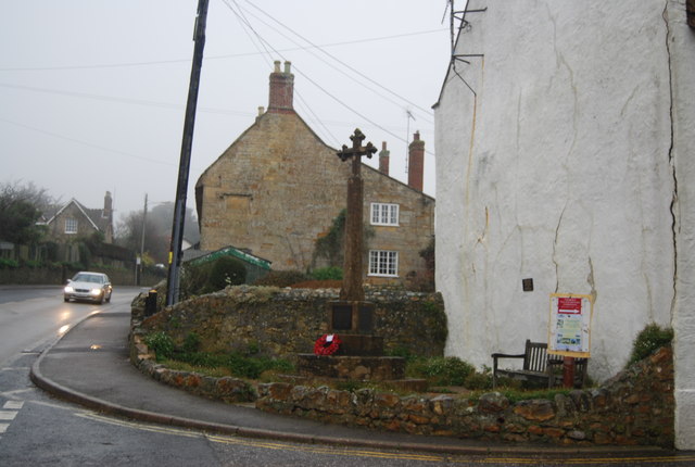 Oorlogsmonument Chideock #1