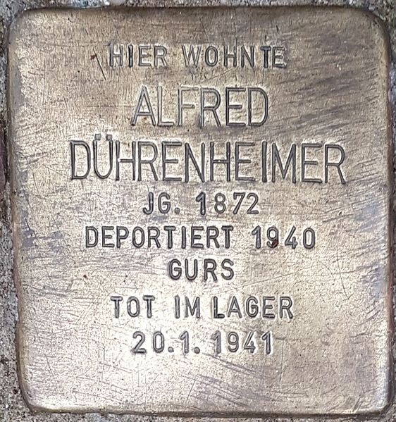 Stolpersteine Bahnhofstrae 31 #1