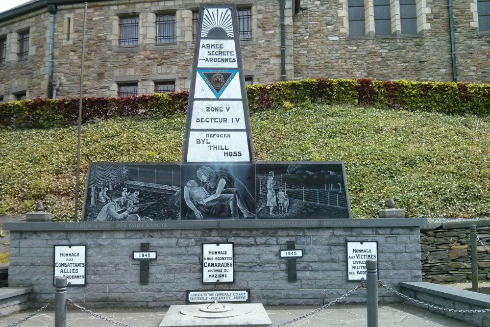 Monument Armee Secrete Ardennes #1