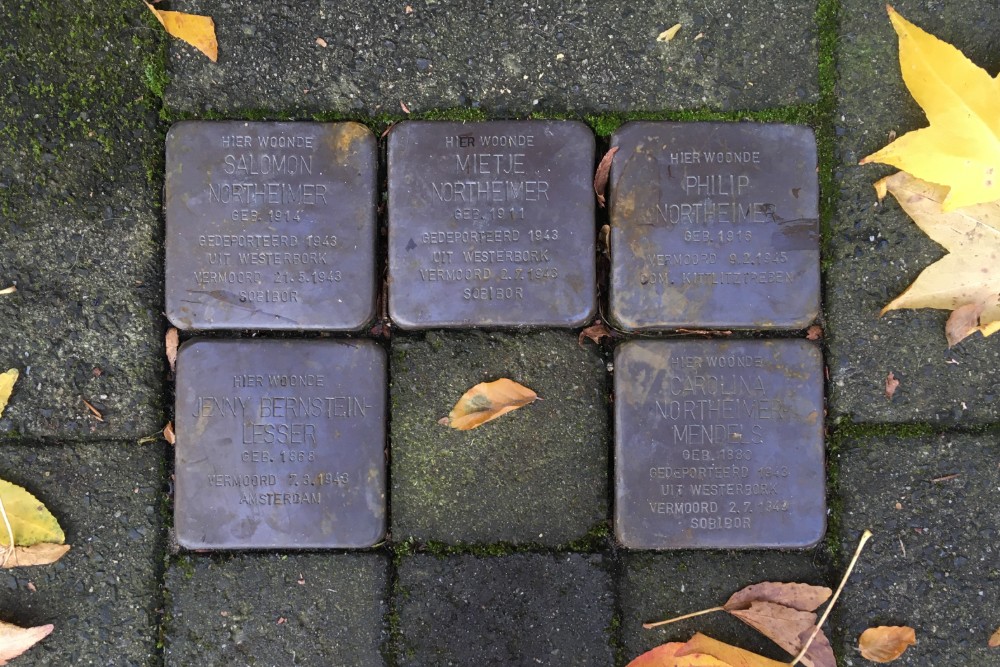 Stolpersteine Professor Donderstraat 21