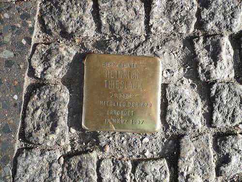 Stumbling Stone Warschauer Straße 60 #1