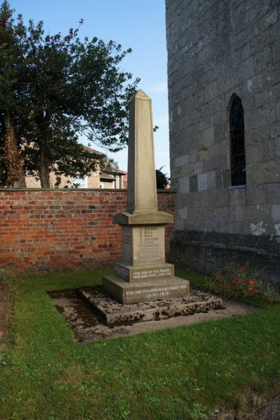 Oorlogsmonument Great Ouseburn #1