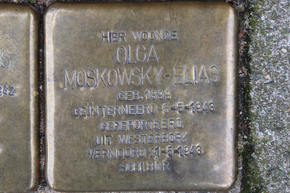 Stolpersteine Botticellistraat 4 #3