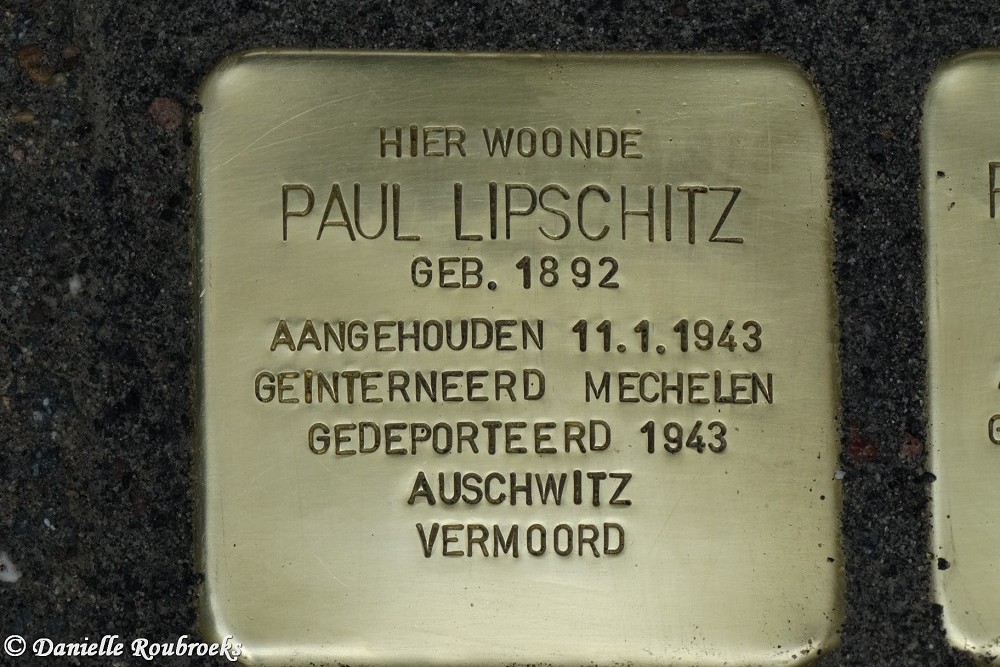 Stolpersteine Lamorinirestraat 66 #3