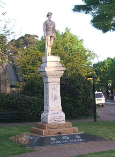 War Memorial Blackwood