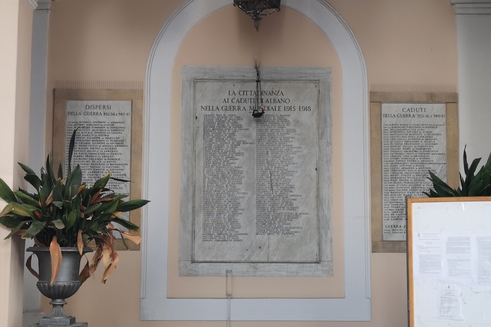 Memorials For The Fallen Of Albano Laziale #1