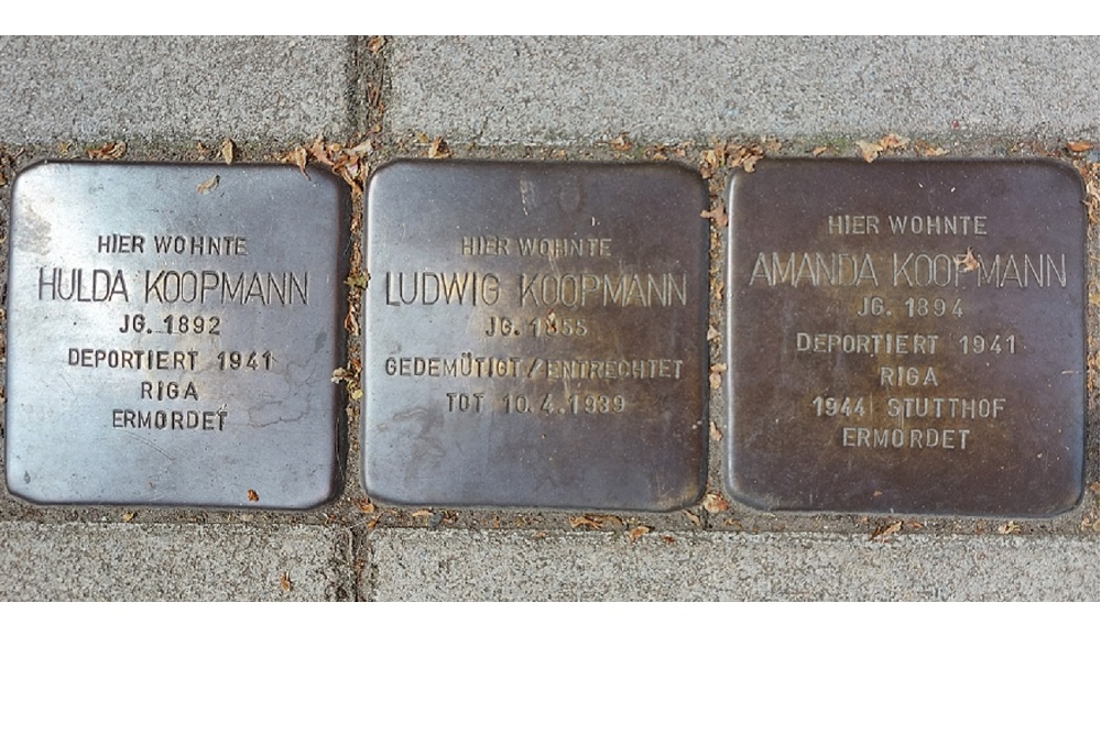 Stolperstein Mhlenstrae 37 #3