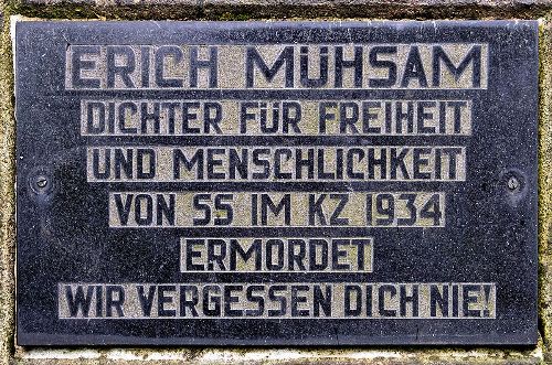 Gedenkteken Erich Mühsam #1