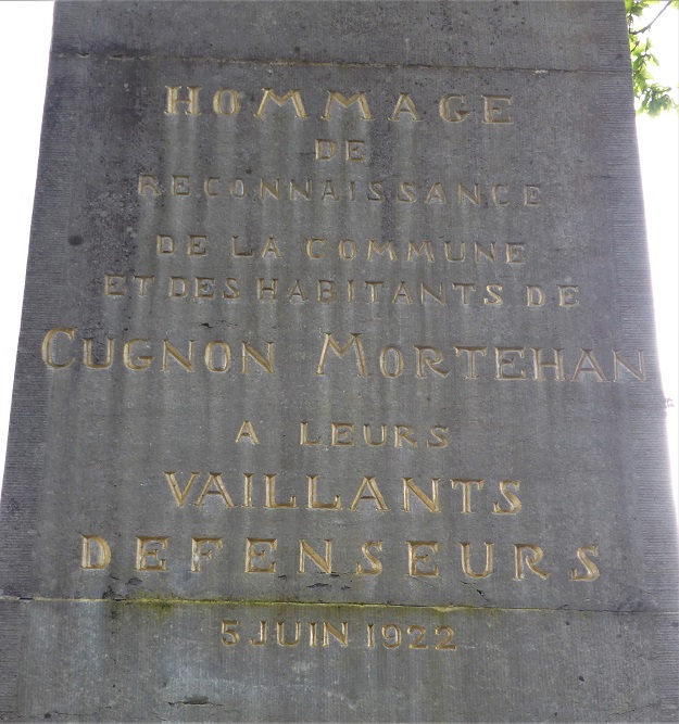 Oorlogsmonument Cugnon-Mortehan #4