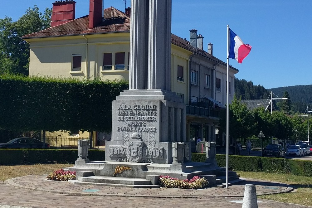 Oorlogsmonument Gerardmer #1