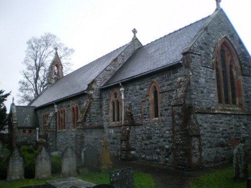 Oorlogsgraf van het Gemenebest St. Erfyl Churchyard